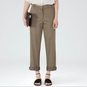 REISS KHAKI ATLA TROUSER